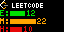 Tidbyt App - Leetcode Stats